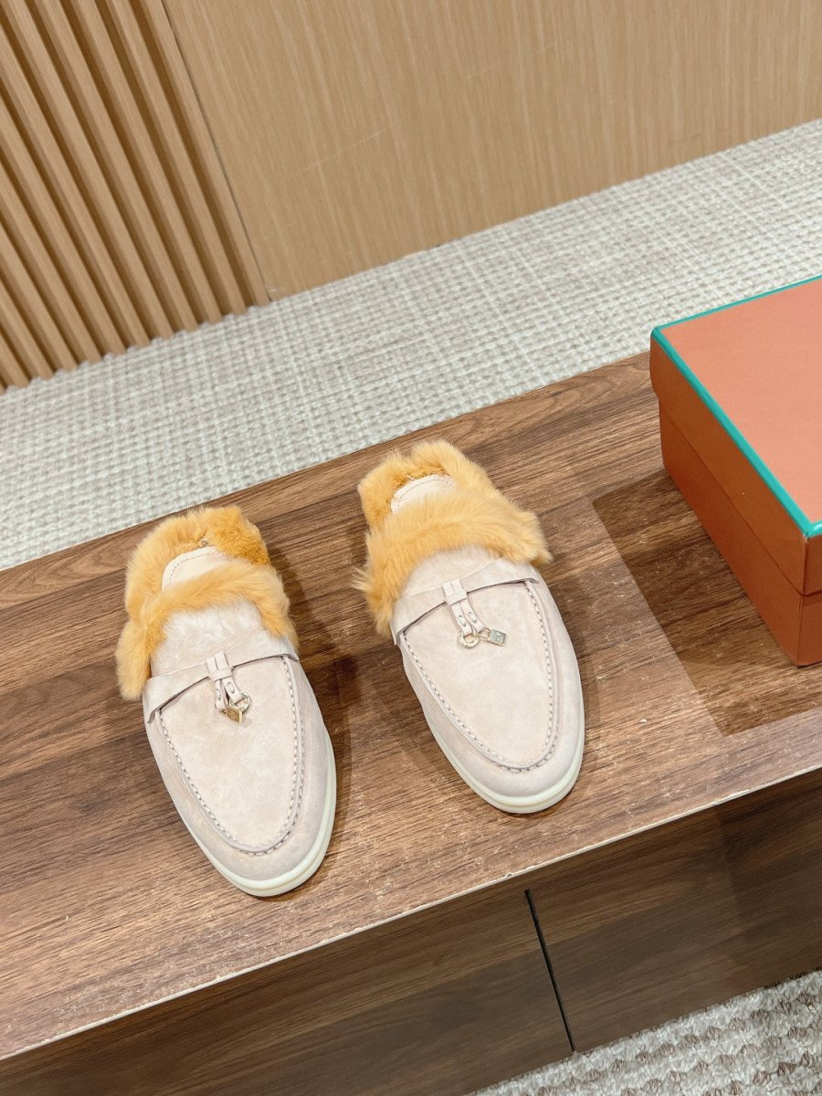 Mocassins en cuir à pampilles haut de gamme