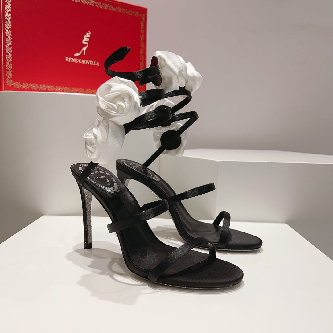 Escarpins fleuris Floriane