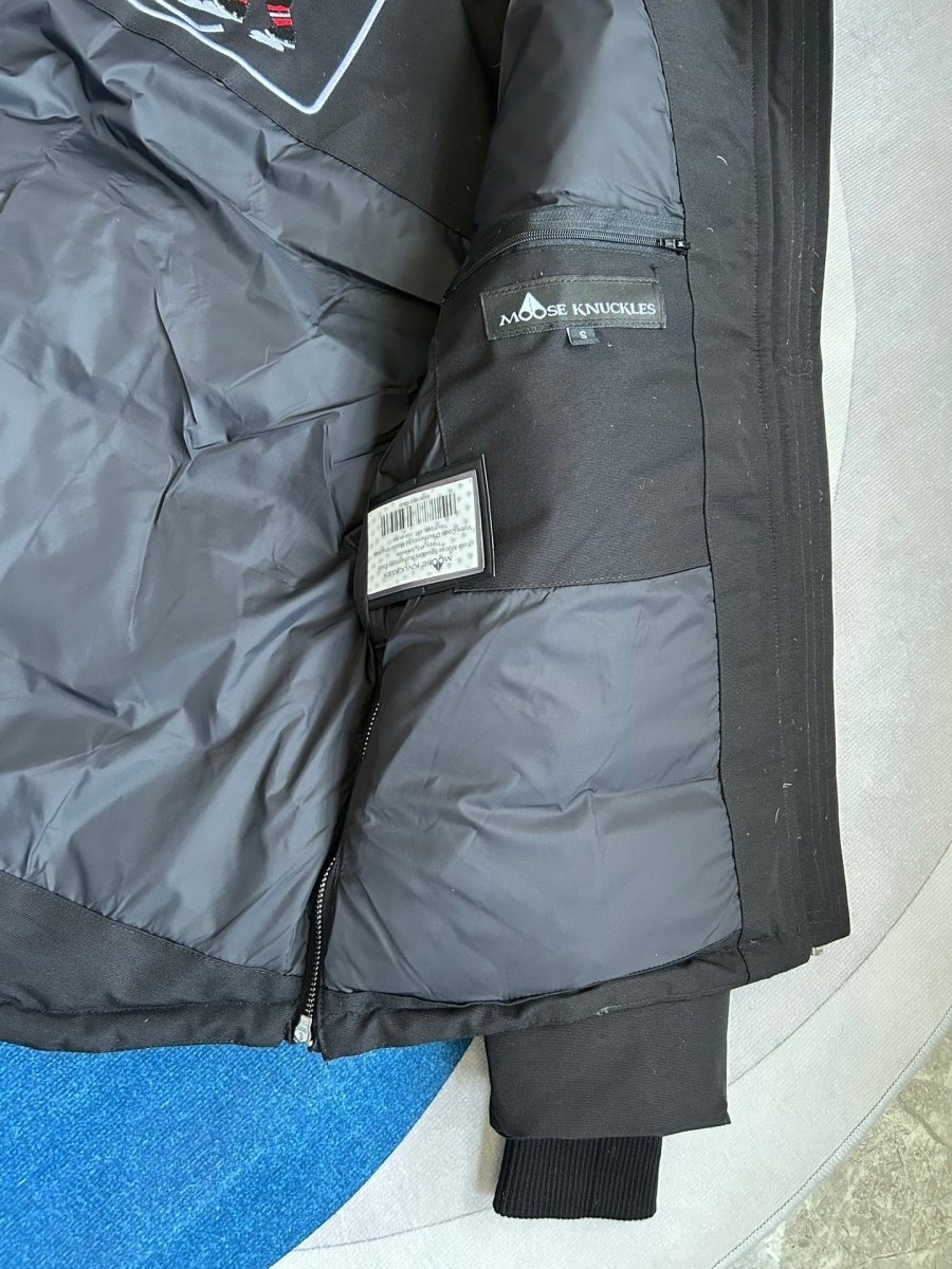 doudoune à capuche en fourrure