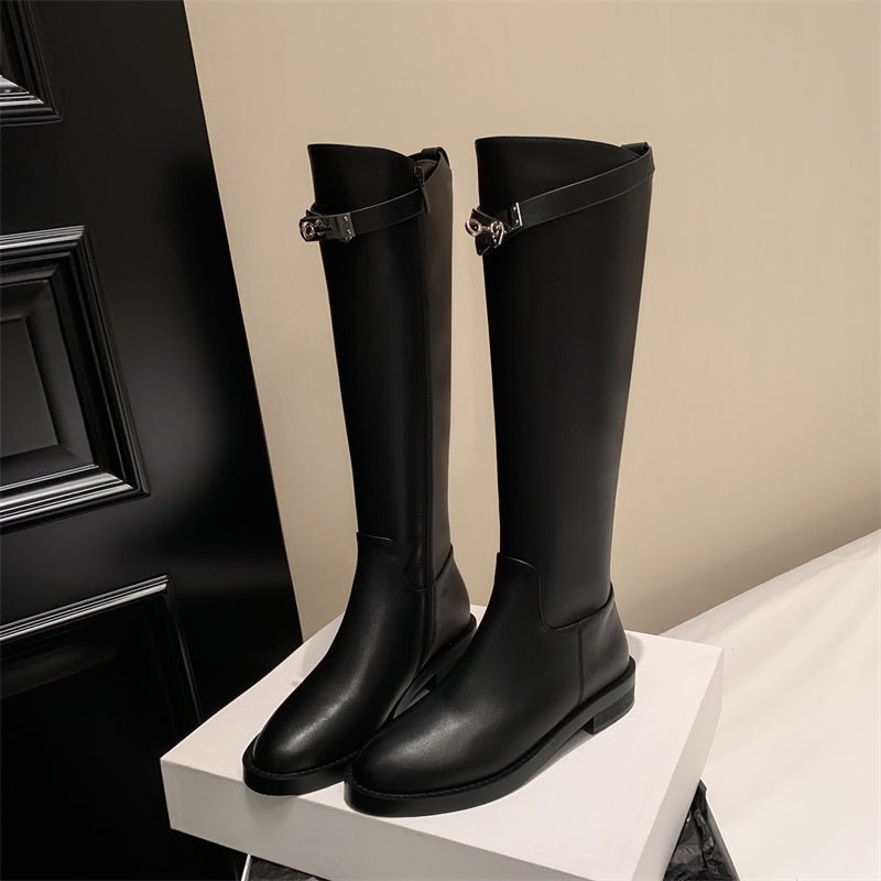 Bottes d'équitation hautes