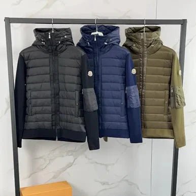 Hybrid Knit Down Hoodie