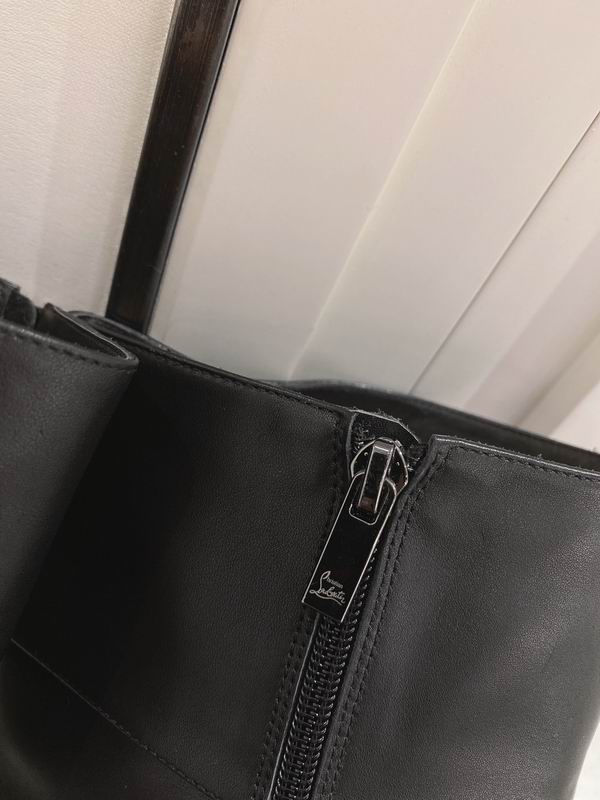 Bottes hautes en cuir