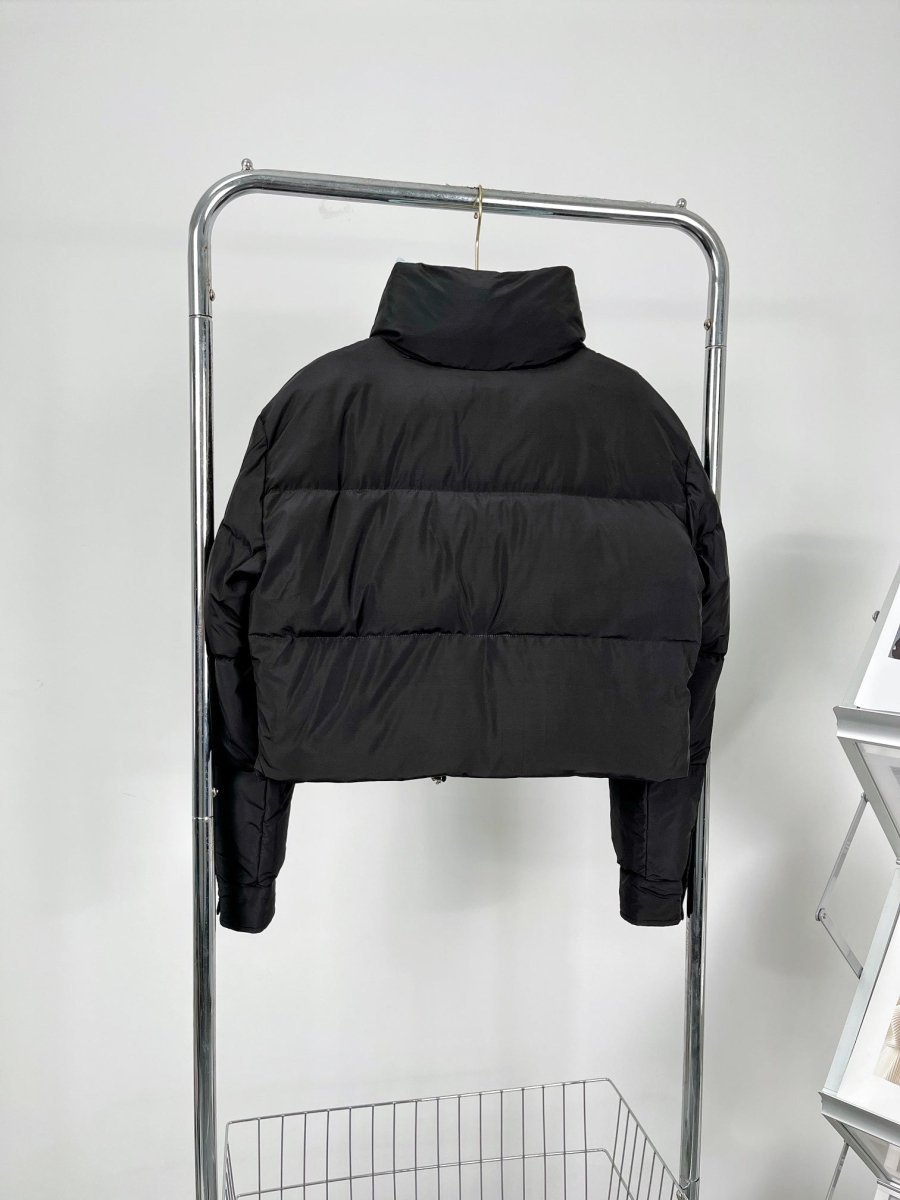 Short Black Down Jacket