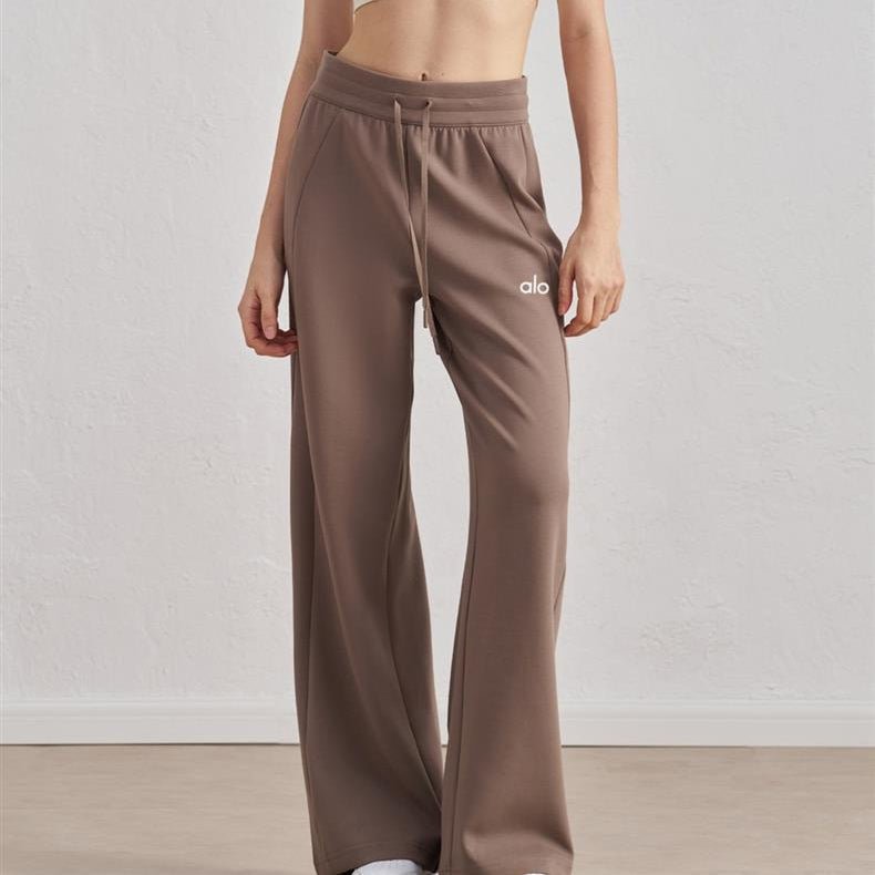 Wide-Leg Sweatpants