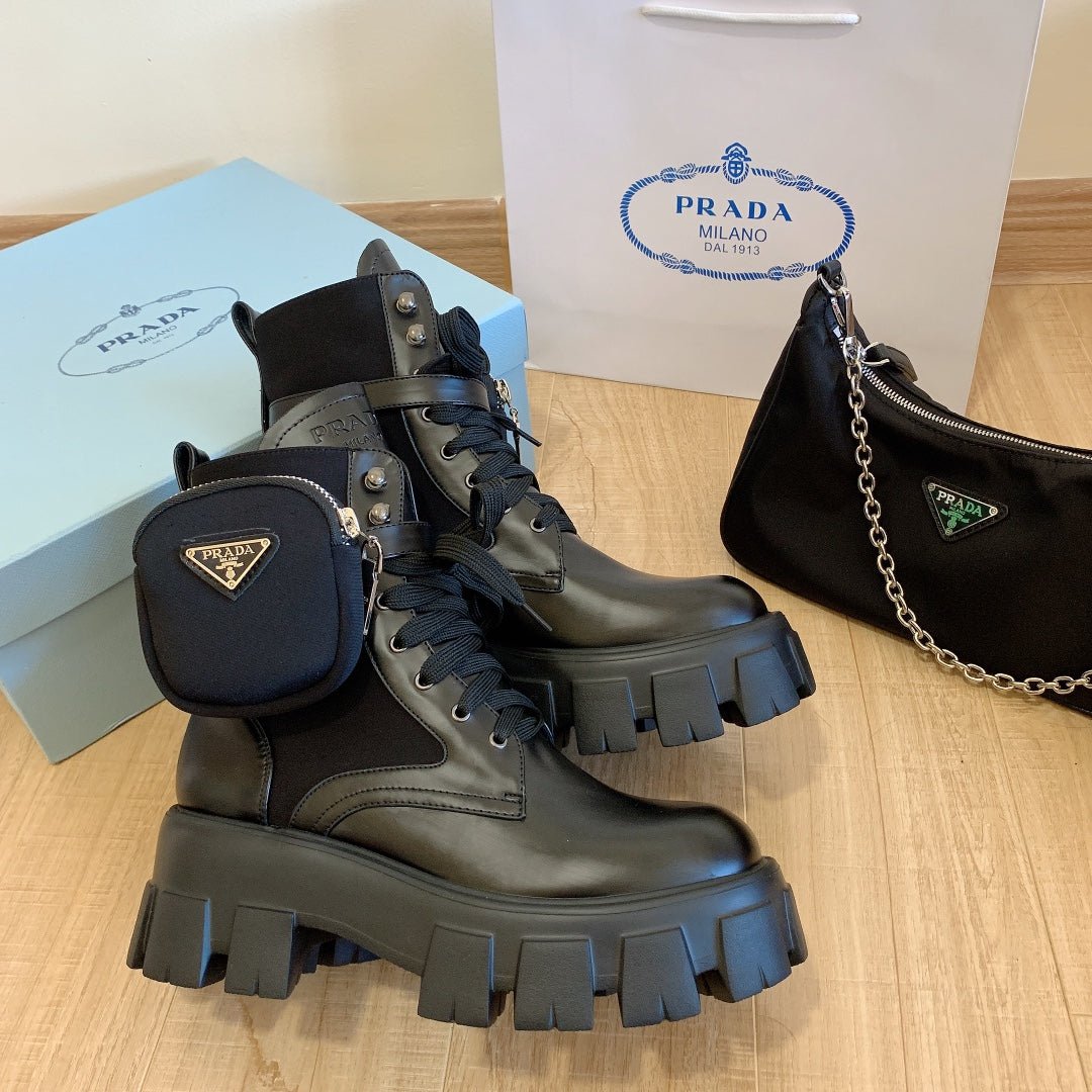 Bottes Martin épaisses pour femmes