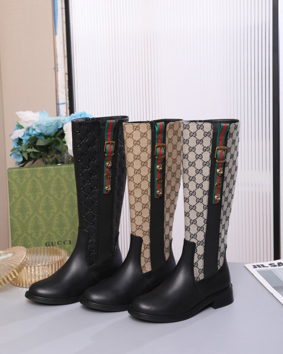 Bottes en cuir pour femmes