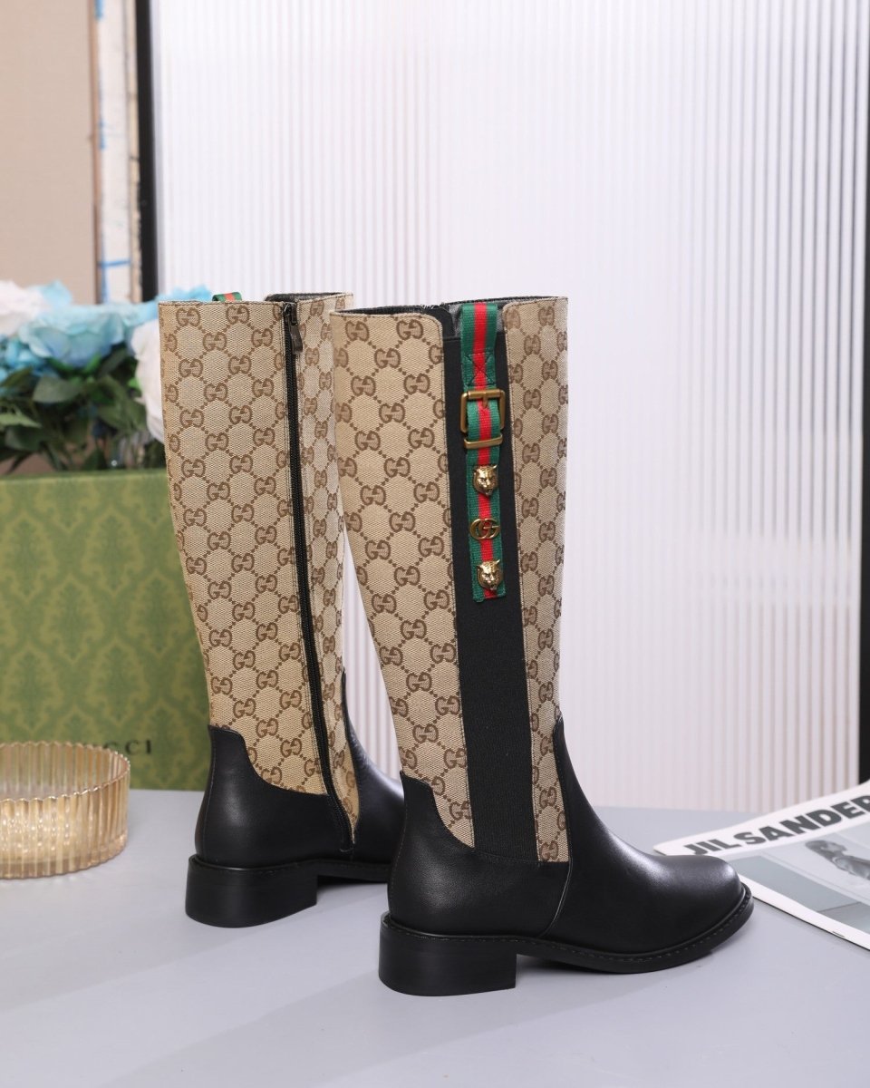 Bottes en cuir pour femmes