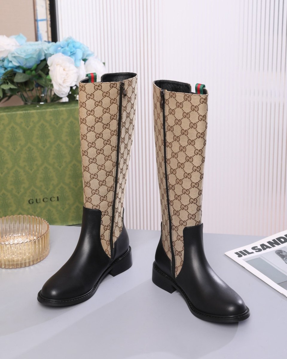 Bottes en cuir pour femmes