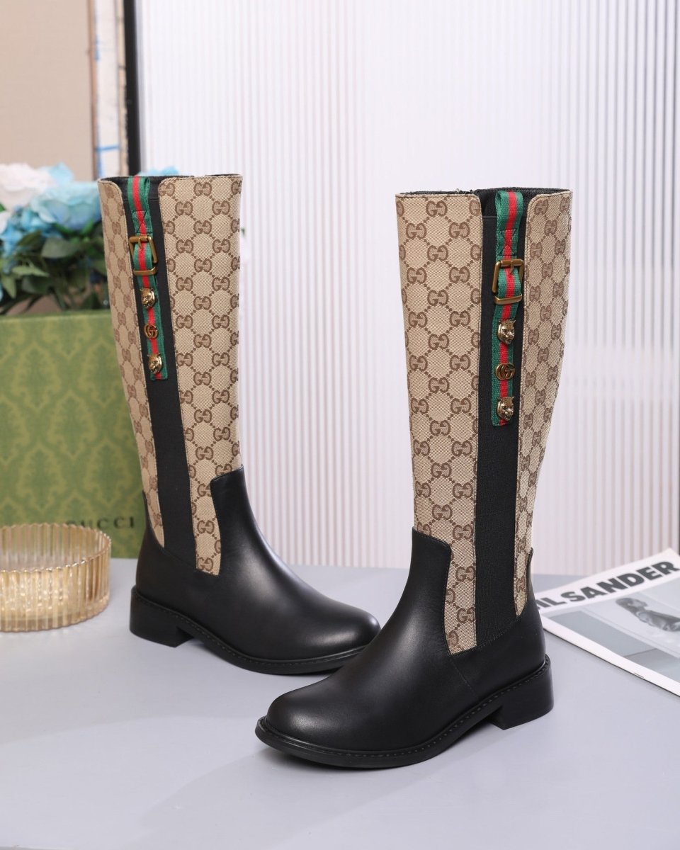Bottes en cuir pour femmes